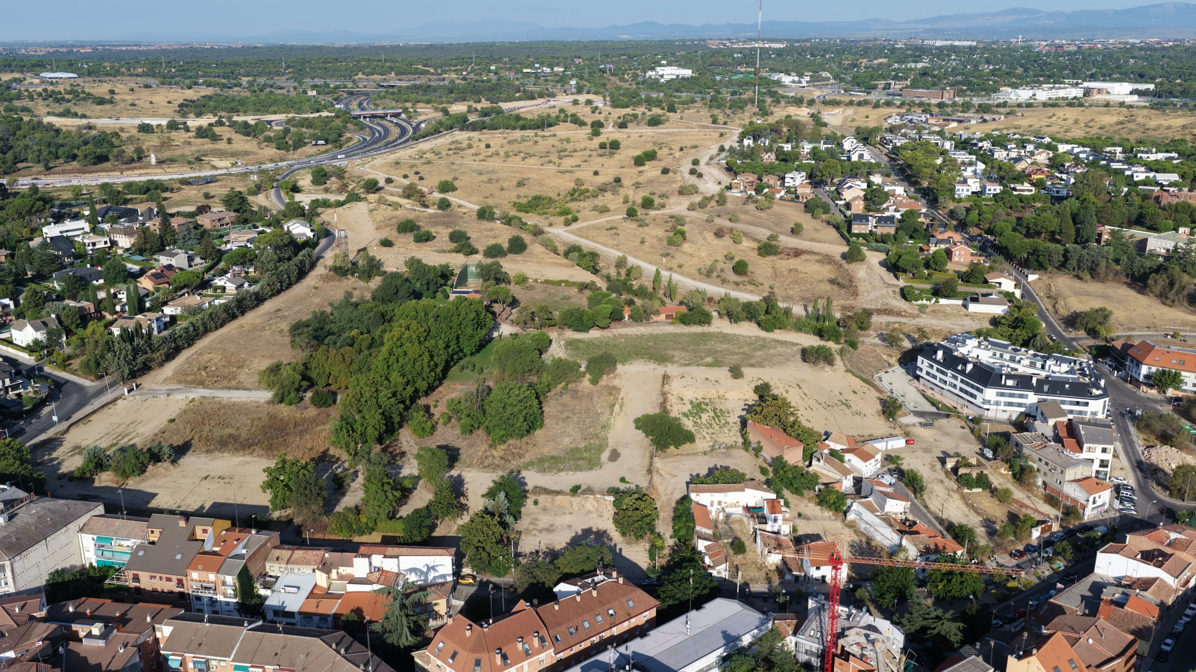 Vista aérea de Huerta Grande, perspectiva 2
