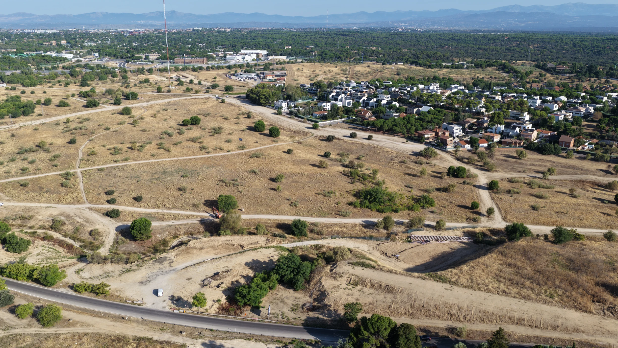 Vista aérea de Huerta Grande, perspectiva 3